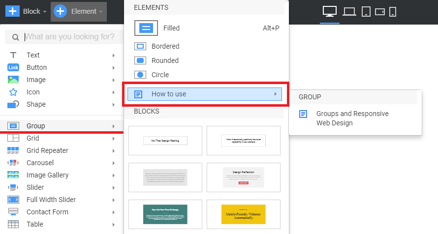 Nicepage 3.15: May 19, 2021 - Multi-Row Header. Custom Social Icons ...