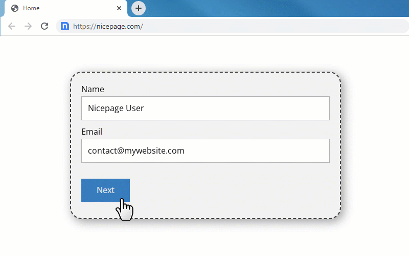 Building Accessible Multi-Step Forms with ARIA-Live Step Indicators A JavaScript  HTML Guide - Nicepage 5.4: January 30, 2023 - Multi-Step Contact Forms - Nicepage