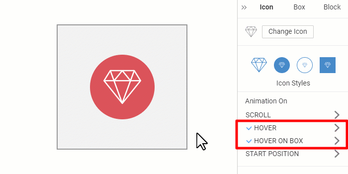 Animation On Box Hover - Nicepage Documentation Animation On Box Hover - Nicepage Documentation