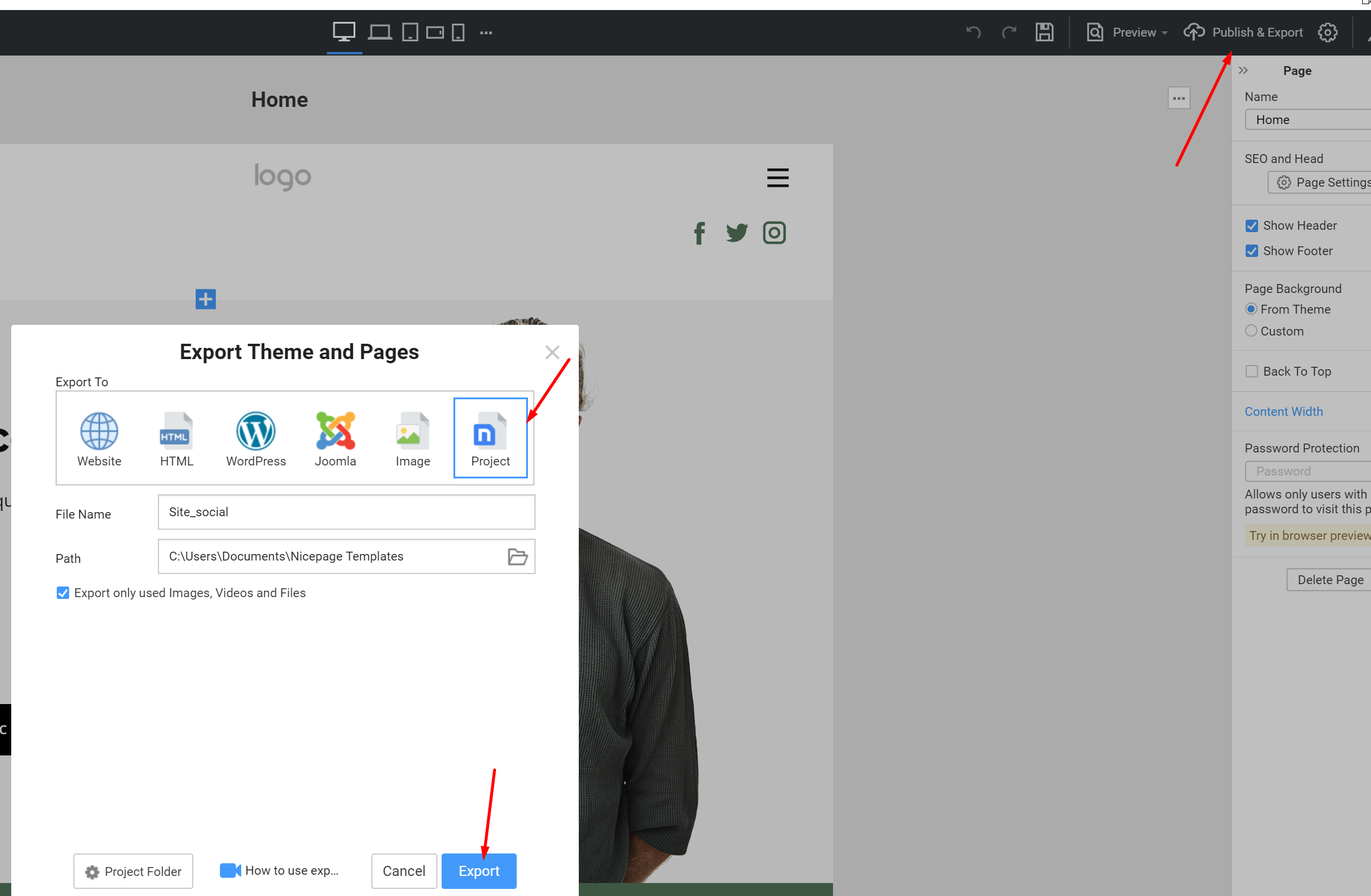 How to remove recaptcha v3 from site nicepage forum