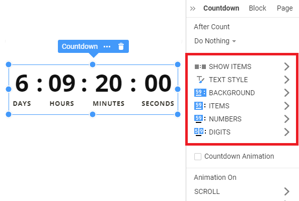 Countdown Element - Nicepage Documentation Countdown Element - Nicepage Documentation